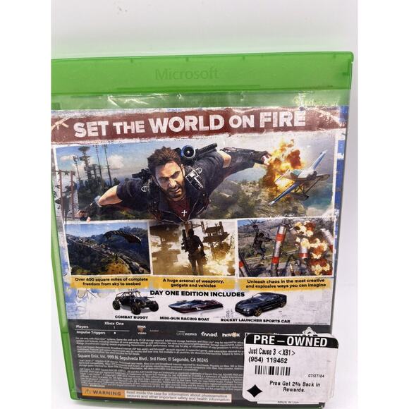 Just Cause 3 Xbox One Day 1 Edition - Tested - Picture 4 of 9